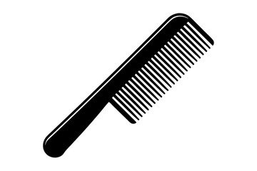 Comb icon, logo isolated on white background