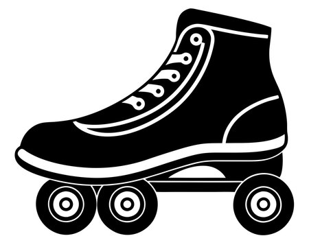 recommend clip art: Scooter, Hoverboard, Skateboard, Roller skate silhouette,Roller blades vector,Roller Skate silhouette vector icon