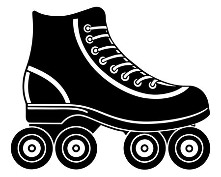 recommend clip art: Scooter, Hoverboard, Skateboard, Roller skate silhouette,Roller blades vector,Roller Skate silhouette vector icon