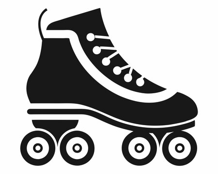 recommend clip art: Scooter, Hoverboard, Skateboard, Roller skate silhouette,Roller blades vector,Roller Skate silhouette vector icon