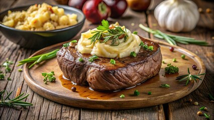 Juicy Tenderloin Steak With Rich