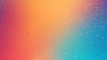 Fototapeta premium grainy gradient background teal orange read blue