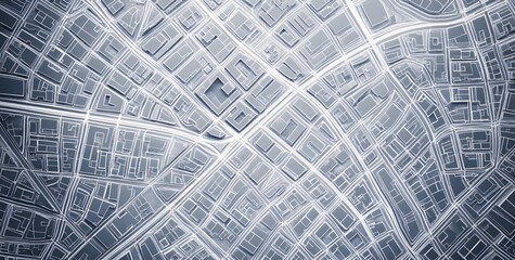 Fototapeta premium abstract geometric cityscape pattern