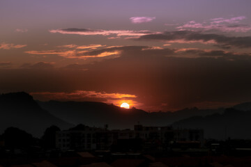 Fototapeta premium Sunset