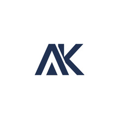 AK logo simple