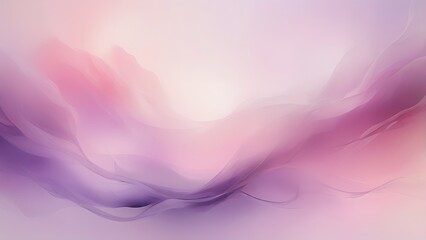 Abstract digital artwork with soft, flowing waves in pastel pink and purple, ideal for backgrounds, digital designs, or calming visual art.