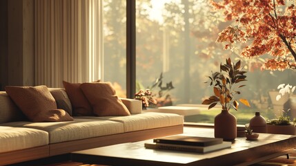 A breathtaking modern interior that blends luxury with innovative design, inspired by space exploration and contemporary architecture, creating a sophisticated and visionary living space.