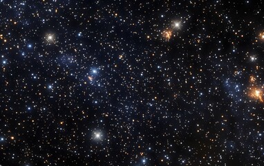 Fototapeta premium Stunning night sky filled with twinkling stars