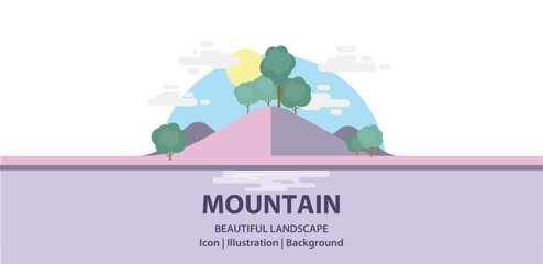 Mountain Landscape Background