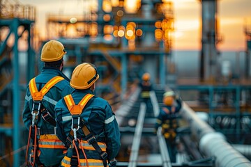 Implementing a Comprehensive Harness Fall Protection System for Workplace Safety in Industrial Settings