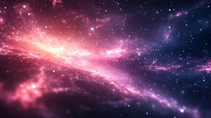 Obraz premium a colorful space filled with stars and dusts