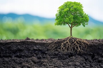 Sturdy and Strong: A Tree's Resilience