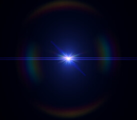 lens flares for photography and anamorphic lens flare