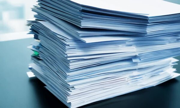 stack of magazines