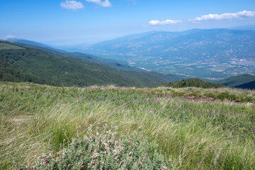 Fototapeta premium Belasitsa Mountain around Kongur peak, Bulgaria