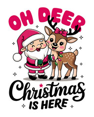 Fototapeta premium Merry Christmas Gnome Sublimation PNG. Merry Christmas quotes Sublimation PNG.
