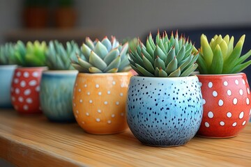 charming illustration of adorable pot plants brings whimsical character to home decor infusing spaces with sweetness and artistic flair through delightful designs