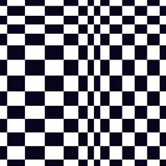 Psychedelic checkerboard pattern