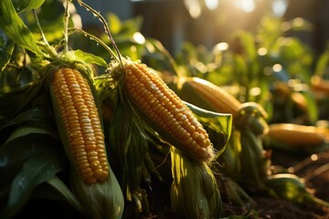 The ecological impact of corn monoculture, generative IA