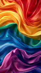 LGBT colors, rainbow flag. Pride month. Instagram story, tiktok background. vertical banner	