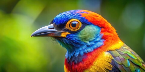 Obraz premium Unique and Unattractive Birds Captured in Nature Showcasing Their Distinctive Features and Colors