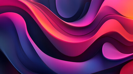 Fototapeta premium Abstract trendy holographic background. 3D Holographic. Illustration