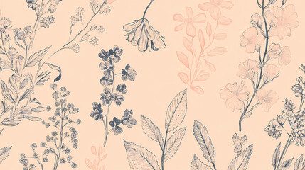 seamless floral pattern