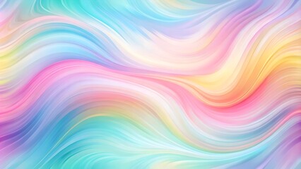 Obraz premium bright and flowing lines in dynamic abstract design with vivid colors