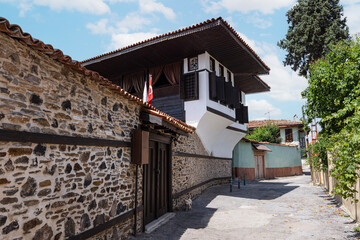  Kula houses are wooden houses called TURKISH HOUSES, which we encounter in almost every region under the 18th century Ottoman Empire. Kula, Manisa, Turkey.