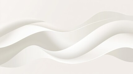 Obraz premium Abstract Wave Pattern Background in Soft Pastel Tones | Modern Vector Design for Wallpaper and Banners