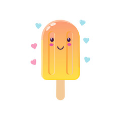 Popsicle Food Eat Meal Snack Cuisine Animation Kawaii Character

