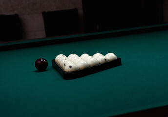 Billiard balls