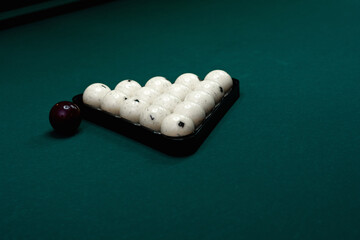 Billiard balls