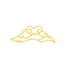 chinese cloud line elements