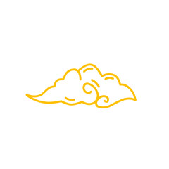 chinese cloud line elements