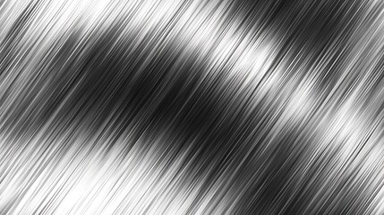 Obraz premium Abstract black and white metallic brushed background texture