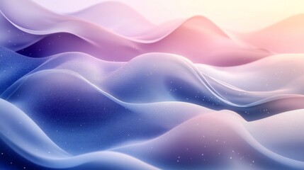 Obraz premium Abstract pastel colored waves with dreamy