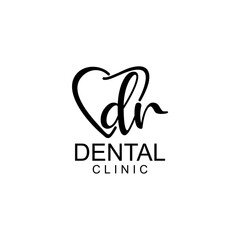 LETTER DENTAL LOGO DESIGN