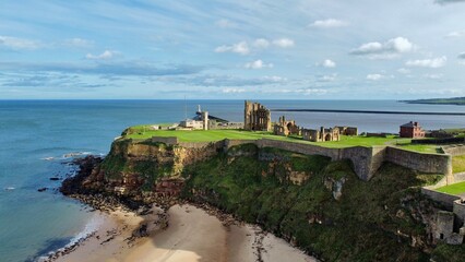 tynemouth priory castle ruins 