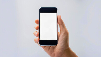 mobile phone in hand