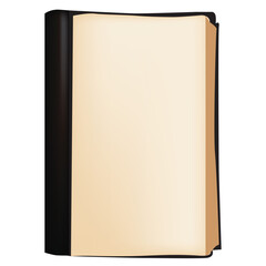 First blank page of old book