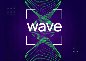 Music Banner. Violet Discotheque Poster. Sound Trance Template. Blue Dj Magazine. Festival Vector. Night Club Flyer. Nightclub Radio Invitation. Green Music Banner