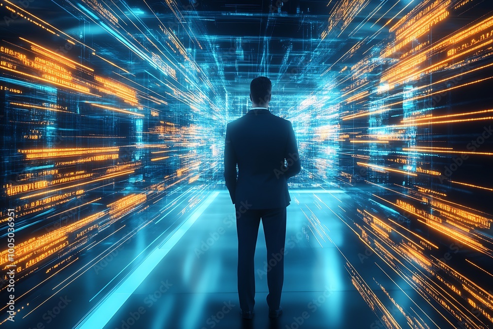 Poster mission to accelerate businesses value realization via digital transformation. : generative ai