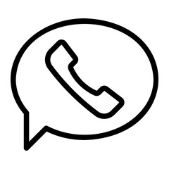 call line icon