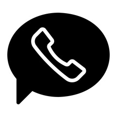 call glyph icon