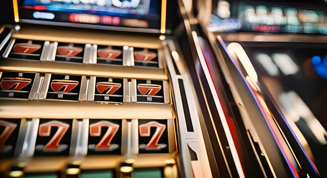 slot machine in casino
