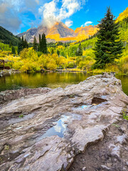 Maroon Bells Crater Lake