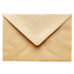 envelope isolated on transparent white background, clipping path
