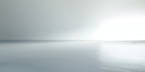 Obraz premium A simple, clean background with a light gray gradient, perfect for conveying a calm and soothing atmosphere