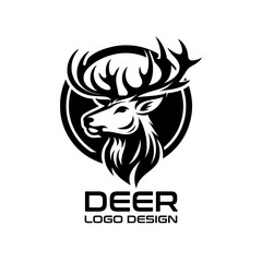 Deer Vector Logo Design